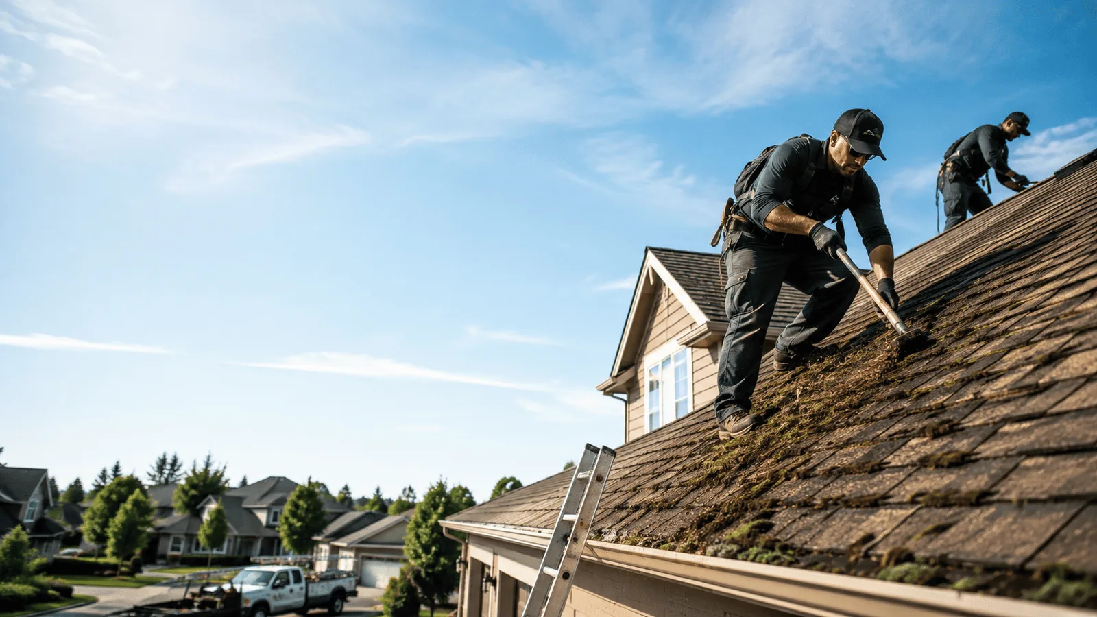 Roof Moss Removal in Quinby, VA near me